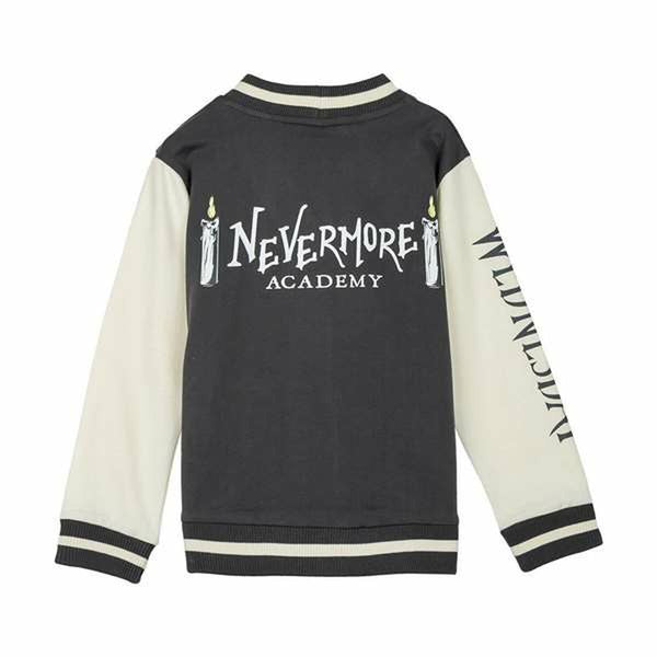 Unisex Sweater ohne Kapuze Wednesday Dunkelgrau