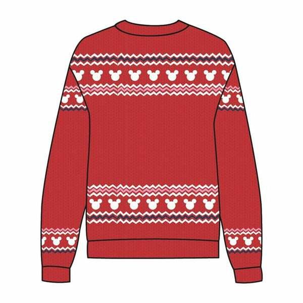 Unisex Pullover Minnie Mouse Rot