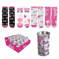 Socken Barbie Bunt 35-38 Sparbüchse 4 Paare