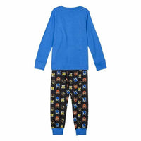 Schlafanzug Für Kinder Sonic Blau