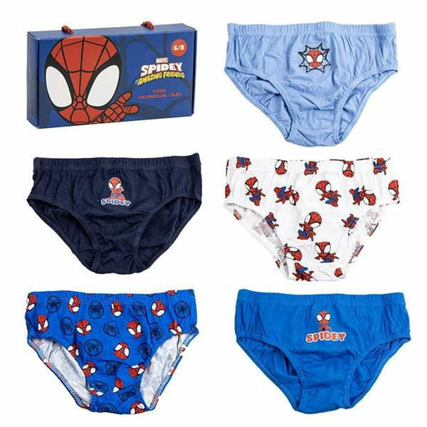 Packung Unterhosen Spidey Bunt 4-5