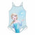 Badeanzug für Mädchen Frozen Hellblau