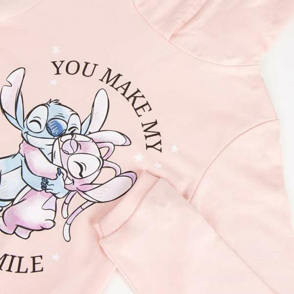 Kleid Stitch Hellrosa Mädchen