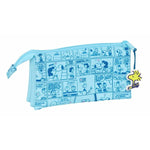 Allzwecktasche Snoopy Love Hellblau 22 x 12 x 3 cm