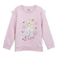 Kinder-Sweatshirt Frozen Hellrosa