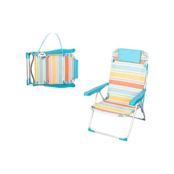 Gepolsterte Campingstuhl Aktive 48 x 60 x 90 cm