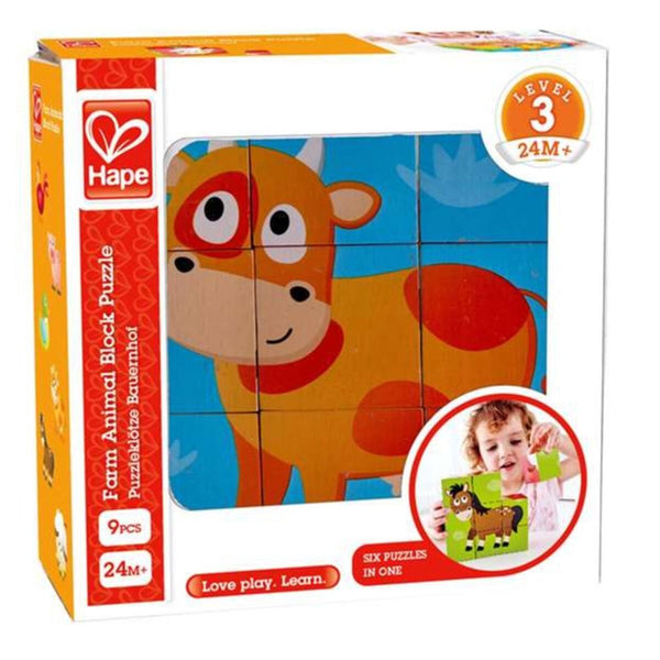 Puzzle Hape Bauernhof
