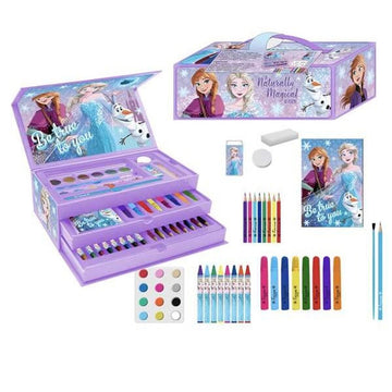 Aktivitätsbox zum Ausmalen Frozen Lila