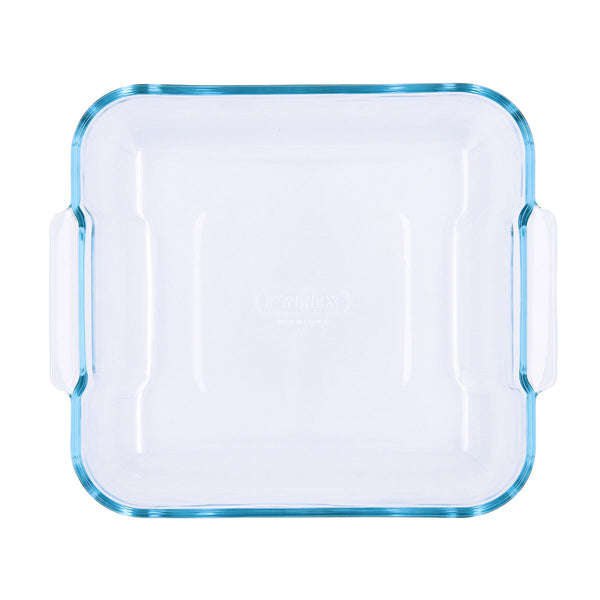 Kochschüssel Pyrex Classic karriert Durchsichtig Glas 25 x 22 x 6 cm (6 Stück)