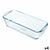 Backform Pyrex Classic Vidrio rechteckig Durchsichtig 32 x 12 x 8 cm (4 Stück)