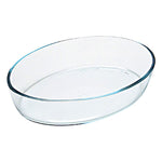 Ofenschüssel Pyrex Classic Vidrio Durchsichtig Glas Oval 35 x 24 x 7 cm (6 Stück)