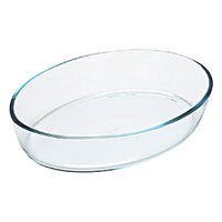 Ofenschüssel Pyrex Classic Vidrio Durchsichtig Glas Oval 35 x 24 x 7 cm (6 Stück)