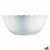 Salatschüssel Luminarc Trianon Weiß Glas (24 cm) (6 Stück)