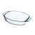 Ofenschüssel Pyrex Irresistible Durchsichtig Glas Oval 35,1 x 24,1 x 6,9 cm (6 Stück)