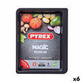 Ofenschüssel Pyrex Magic rechteckig Metall 35 x 26 cm 6 Stück