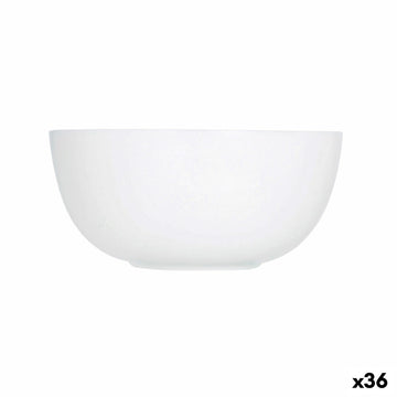 Salatschüssel Luminarc Diwali Weiß Glas 12 cm (36 Stück)