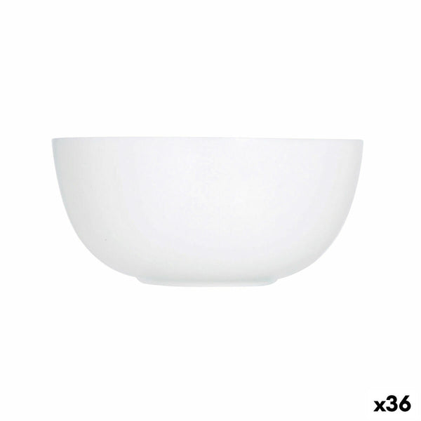 Salatschüssel Luminarc Diwali Weiß Glas 12 cm (36 Stück)