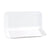 Kochschüssel Quid Basic rechteckig aus Keramik Weiß (35,8 x 21 cm) (6 Stück)