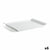 Kochschüssel Quid Gastro Fresh rechteckig aus Keramik Weiß (36 x 25 cm) (6 Stück)