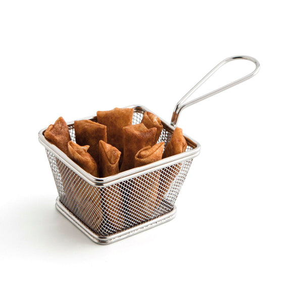 Körbchen für Finger-Food Quid Select Metall Stahl 10 x 9 cm Fritteuse (12 Stück)