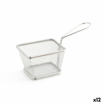 Körbchen für Finger-Food Quid Select Metall Stahl 10 x 9 cm Fritteuse (12 Stück)
