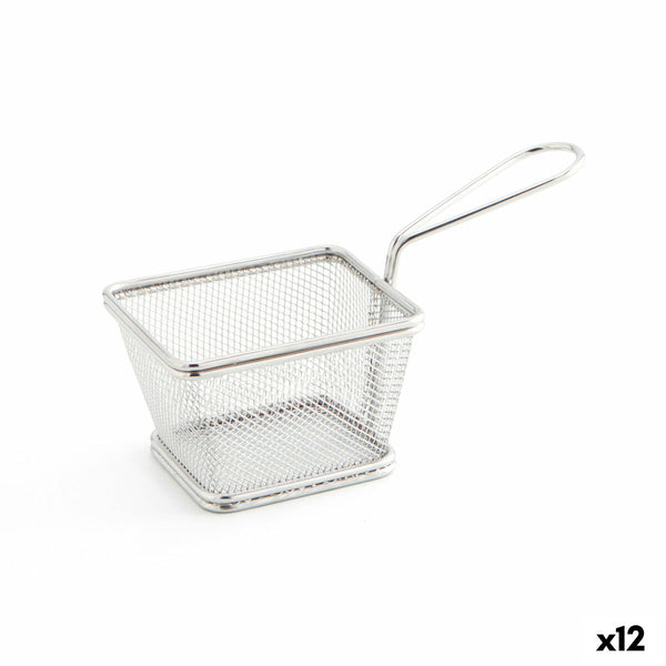 Körbchen für Finger-Food Quid Select Metall Stahl 10 x 9 cm Fritteuse (12 Stück)
