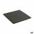 Schiefer-Effekt Keramikschale Quid Gastro Fun Schwarz (30 x 30 cm) (12 Stück)