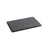 Schiefer-Effekt Keramikschale Quid Gastro Fun Schwarz (22 x 14 cm) (12 Stück)