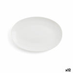 Kochschüssel Ariane Vital Coupe Oval aus Keramik Weiß (Ø 26 cm) (12 Stück)