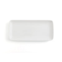Kochschüssel Ariane Vital Coupe rechteckig aus Keramik Weiß (36 x 16,5 cm) (6 Stück)