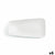 Flacher Teller Ariane Vital Rectangular rechteckig Weiß aus Keramik 38 x 20,4 cm (6 Stück)