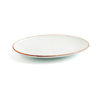 Kochschüssel Ariane Terra Oval aus Keramik Beige (Ø 32 cm) (6 Stück)