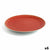 Flacher Teller Ariane Terra Rot aus Keramik Ø 31 cm (6 Stück)