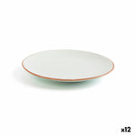 Flacher Teller Ariane Terra Beige aus Keramik Ø 18 cm (12 Stück)
