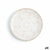 Flacher Teller Ariane Tornado White zweifarbig aus Keramik Ø 18 cm (12 Stück)