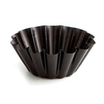 Puddingform Quid Sweet Grey Schwarz Metall (12 Stück)