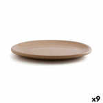 Kochschüssel Anaflor Vulcano Beige aus Keramik 33 x 25 cm (9 Stück)