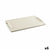 Tablett für Snacks Quid Mineral Gres Beige aus Keramik 30 x 18 cm (6 Stück)