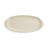 Tablett für Snacks Quid Mineral Gres Beige aus Keramik 13 x 30,5 cm (8 Stück)