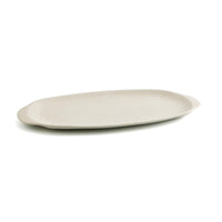 Tablett für Snacks Quid Mineral Gres Beige aus Keramik 13 x 30,5 cm (8 Stück)