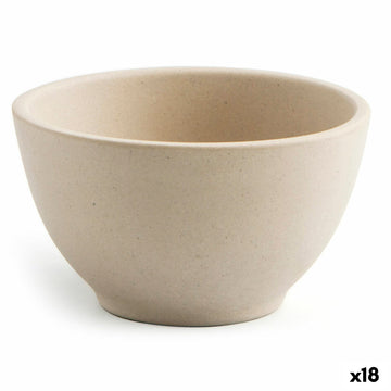 Schüssel für Vorspeisen Quid Mineral Gres Beige aus Keramik 9 x 5 cm (18 Stück)