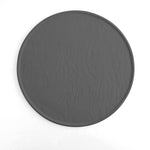 Flacher Teller Quid Mineral Gres aus Keramik Schwarz Ø 33 cm (6 Stück)