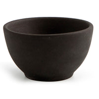 Schüssel für Vorspeisen Quid Mineral Gres Schwarz aus Keramik 9 x 5 cm (18 Stück)