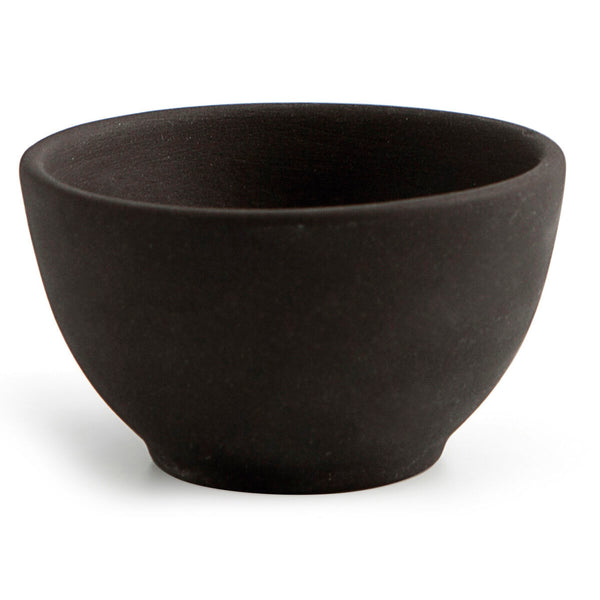 Schüssel für Vorspeisen Quid Mineral Gres Schwarz aus Keramik 9 x 5 cm (18 Stück)