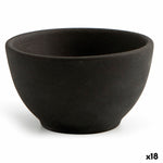 Schüssel für Vorspeisen Quid Mineral Gres Schwarz aus Keramik 9 x 5 cm (18 Stück)