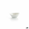 Satz für Appetithäppchen Ariane Alaska Weiß aus Keramik 8,5 x 8,3 x 3,5 cm (18 Stück)