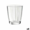 Trinkglas Bormioli Rocco Pulsar Durchsichtig Glas 390 ml (6 Stück)