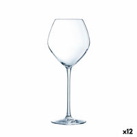 Weinglas Luminarc Grand Chais Durchsichtig Glas (350 ml) (12 Stück)