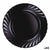 Flacher Teller Luminarc Trianon Black Schwarz Glas Ø 24,5 cm (24 Stück)