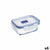 Lunchbox hermetisch Luminarc Pure Box Active 380 ml 12 x 9 cm zweifarbig Glas (6 Stück)